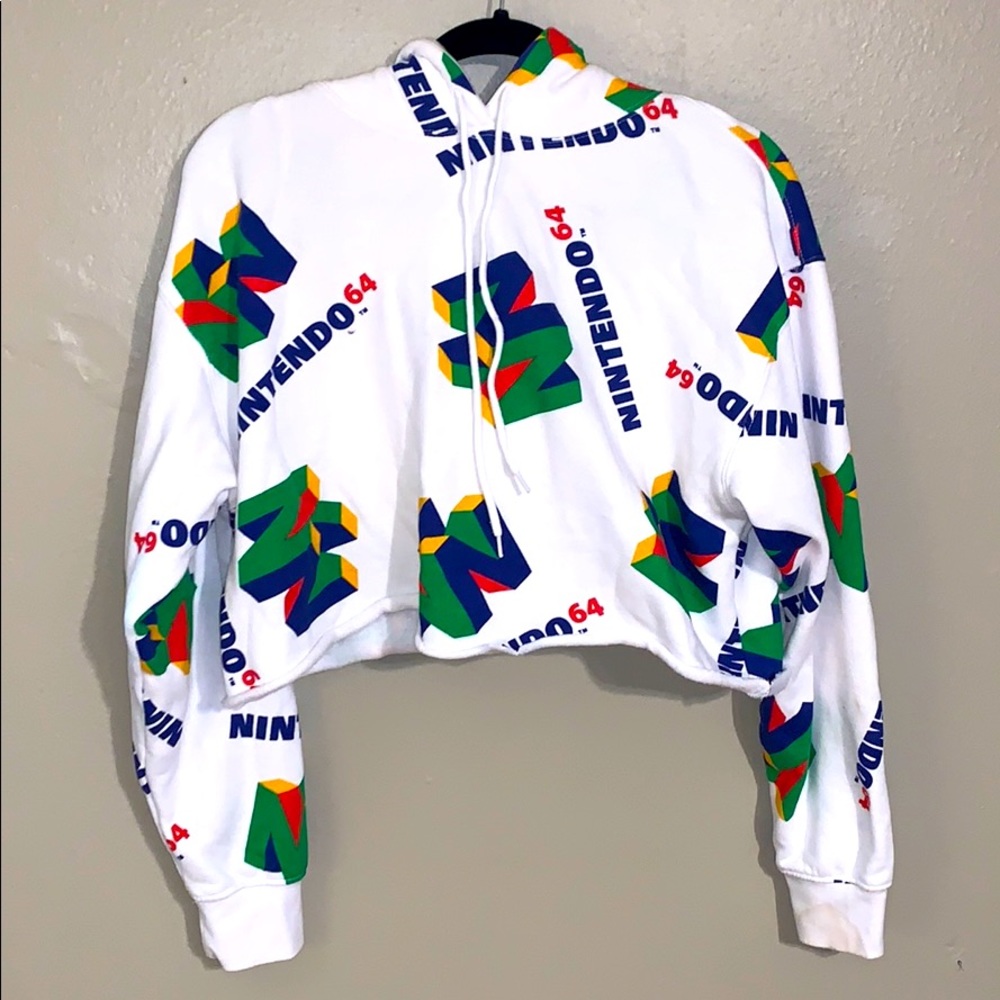 Nintendo 64 crop top